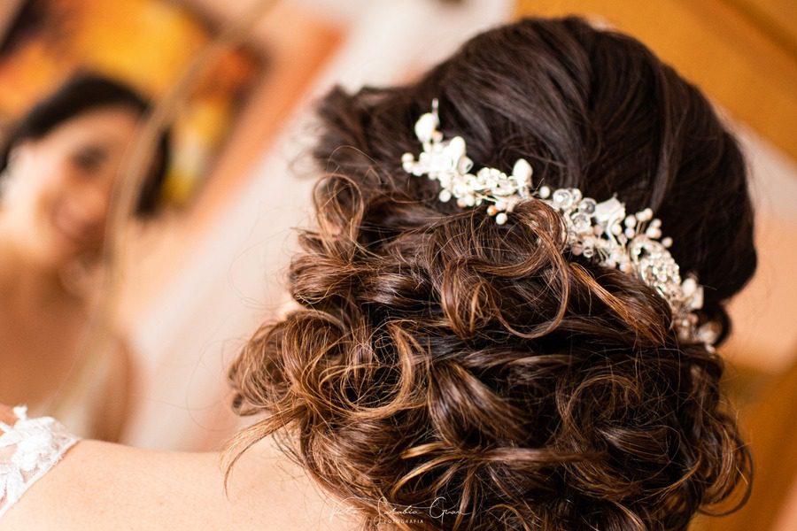 peinado de novia